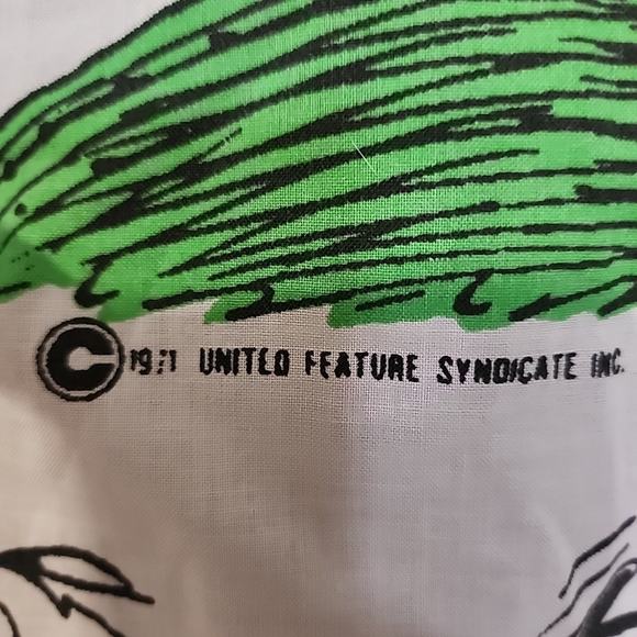 Vtg 1971 Peanuts Snoopy Charlie Brown Sheet Set Sears Schulz Twin pillowcases - Picture 2 of 14